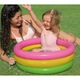 Надуваем басейн Intex - Sunset glow baby pool, С 3 пръстена, 61 x 22 см