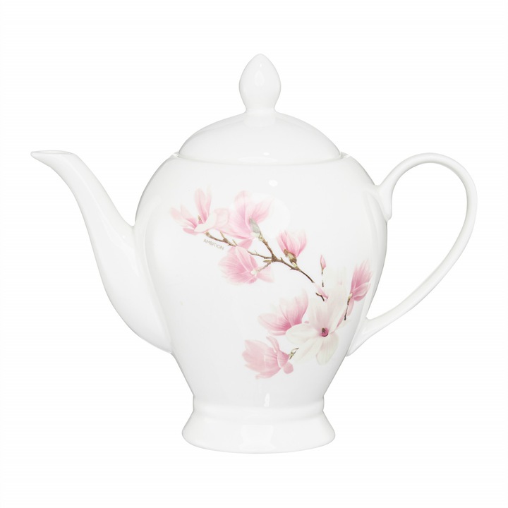 Porcelán teáskanna 1,1L, Ambition Magnolia