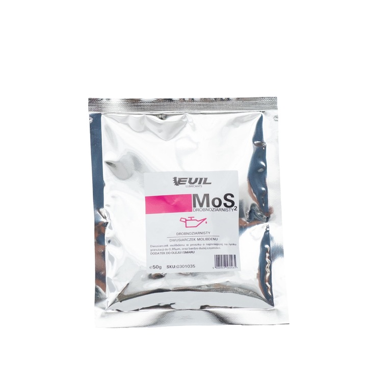 Aditiv pentru ulei EVIL LUBRICANTS, Dwusiarczek Molibdenu, 10g, pentru angrenaje biciclete, multicolor
