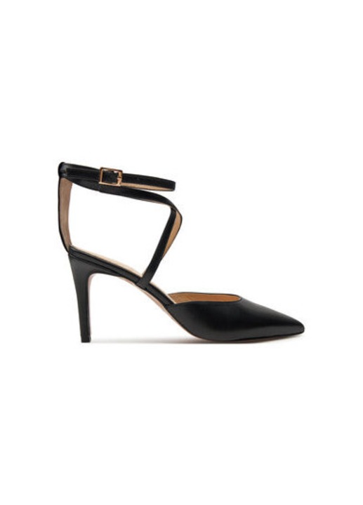 Sandale dama, Baldowski, 970048, Piele naturala, Negru, 38 EU