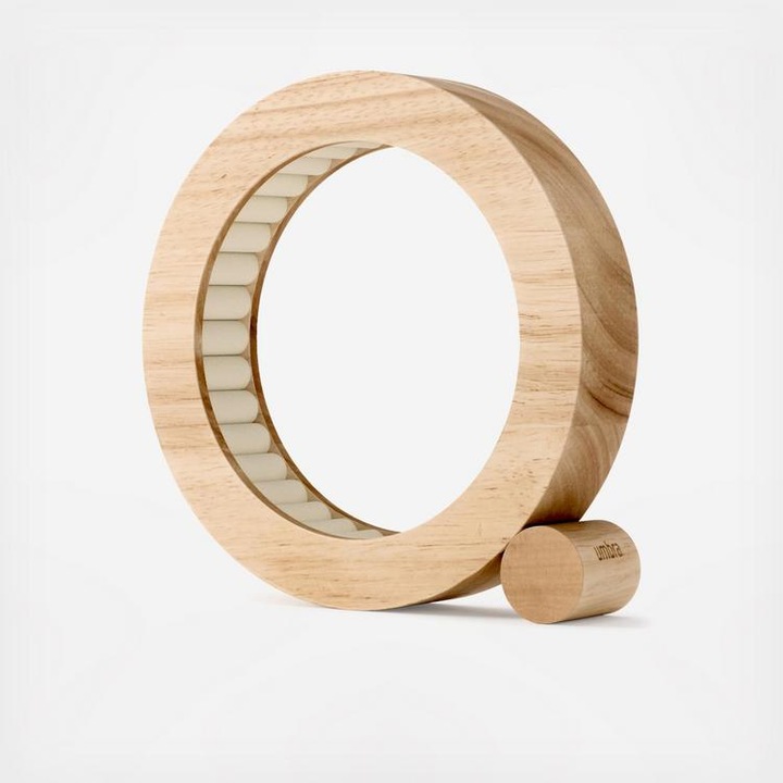 Gyűrűtartó, Umbra Feeris, fa, bársony, 4x19x19 cm-412070
