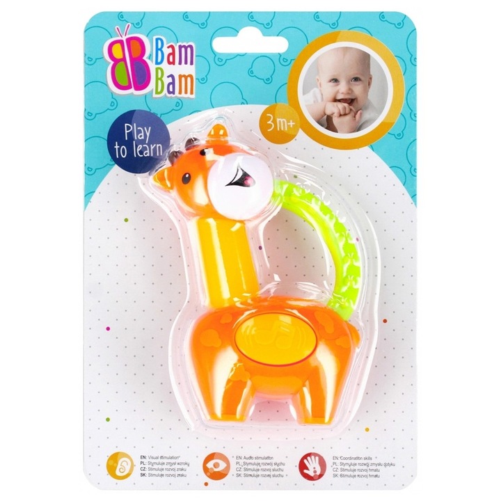 Играчка дрънкалка Bam Bam - Elan