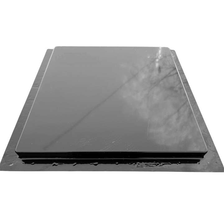 Matrita Capace Stalp, Model Drept, plastic, negru, 35x35x3cm