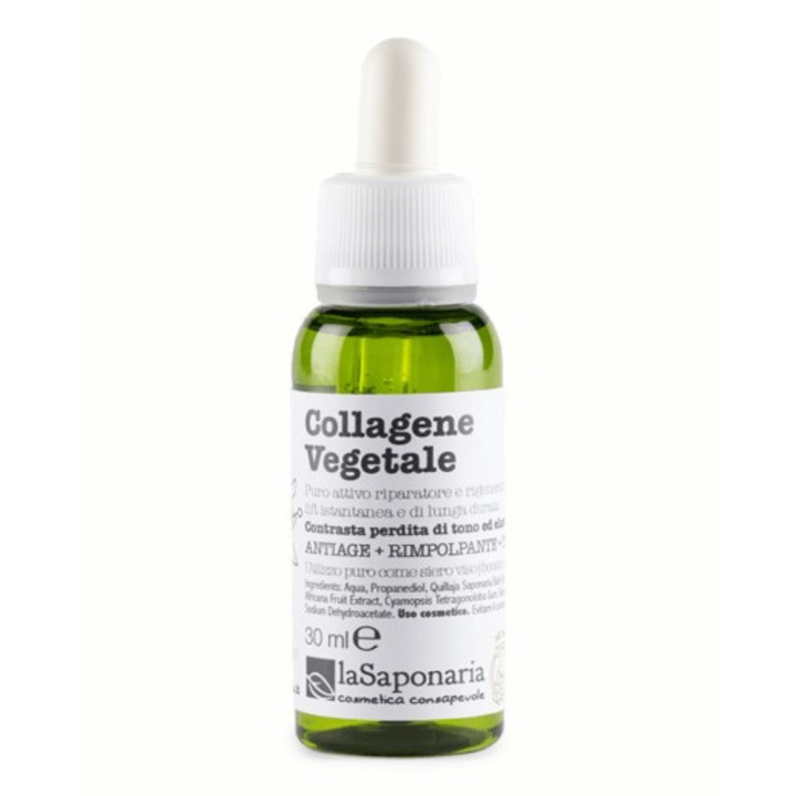 Activ pur cu collagen vegetal La Saponaria, 30 ml