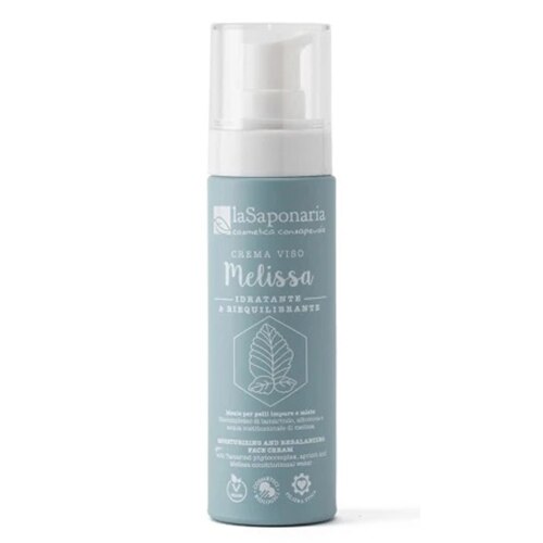 Crema de fata hidratanta Melissa La Saponaria, 50 ml