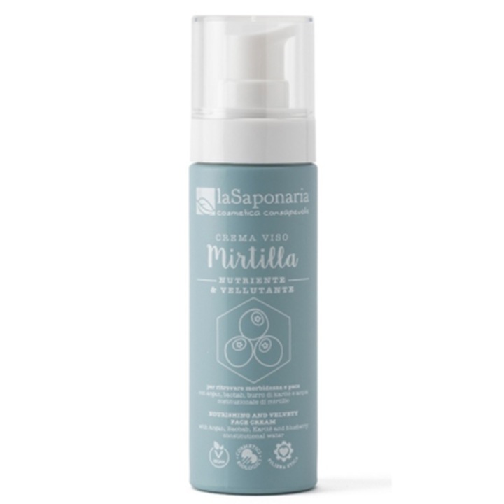 Crema de fata hranitoare Mirtilla La Saponaria, 50 ml