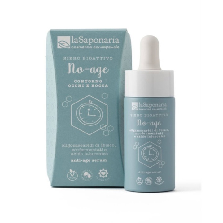 Serum bioactiv anti-imbatranire La Saponaria, 15 ml