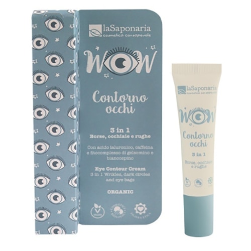 Crema pentru conturul ochilor 3 in 1 La Saponaria, 15 ml