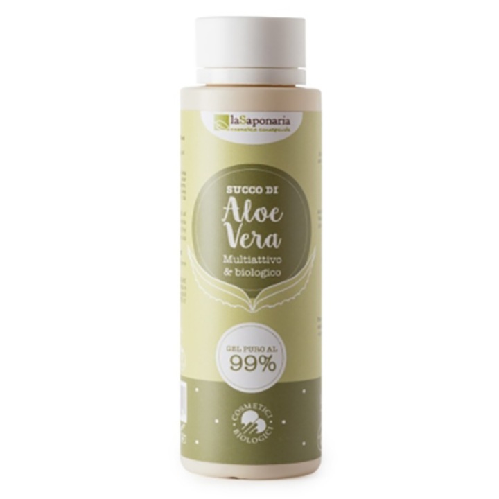 Crema cu 99% aloe vera pentru corp, fata si par La Saponaria, 150 ml