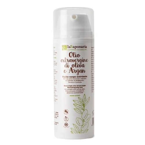 Crema bio de corp cu ulei de argan -Fluido corpo nutriente LaSaponaria 150ml