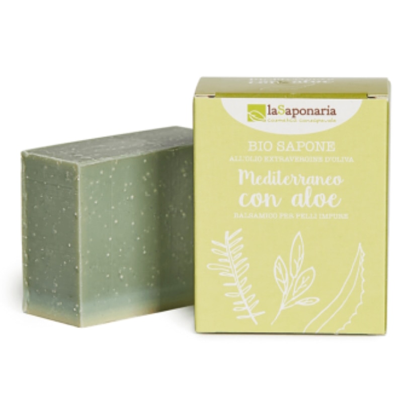 Sapun solid cu aloe vera La Saponaria, 100 gr - eMAG.ro