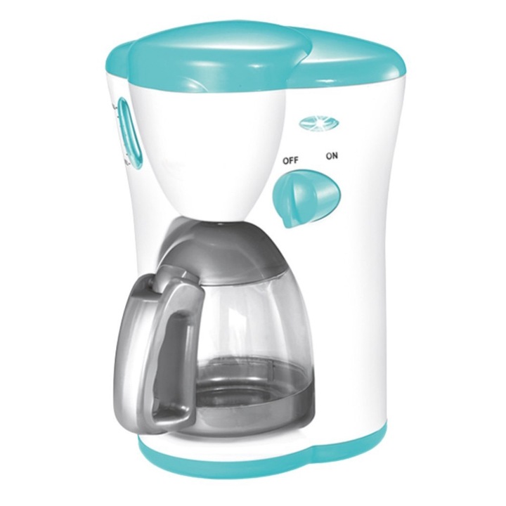 Aparat de cafea, Import ProNice, set cu expres de cafea si ceainic, efecte luminoase, 18x21x14cm