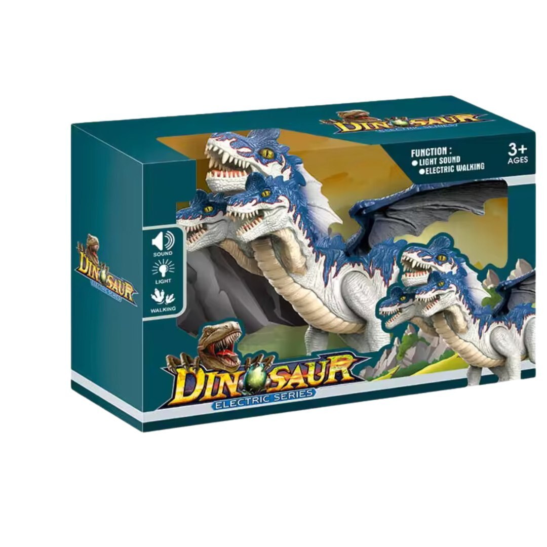 Dragon interactiv cu trei capete, Import ProNice, efecte luminoase