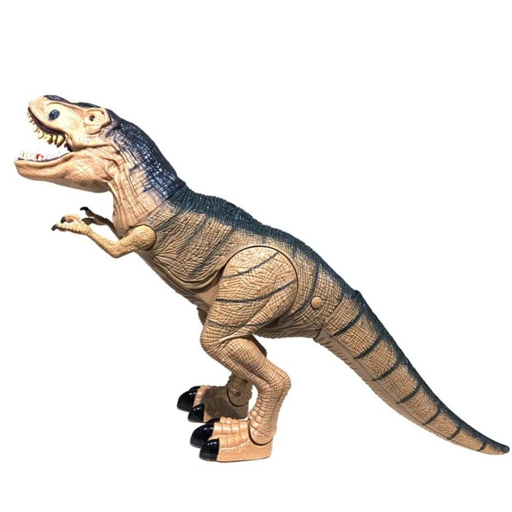 Import ProNice interaktív játék, távirányítós dinoszaurusz, valósághű hangok, világító szemek, 50,7x11,8x30,5 cm