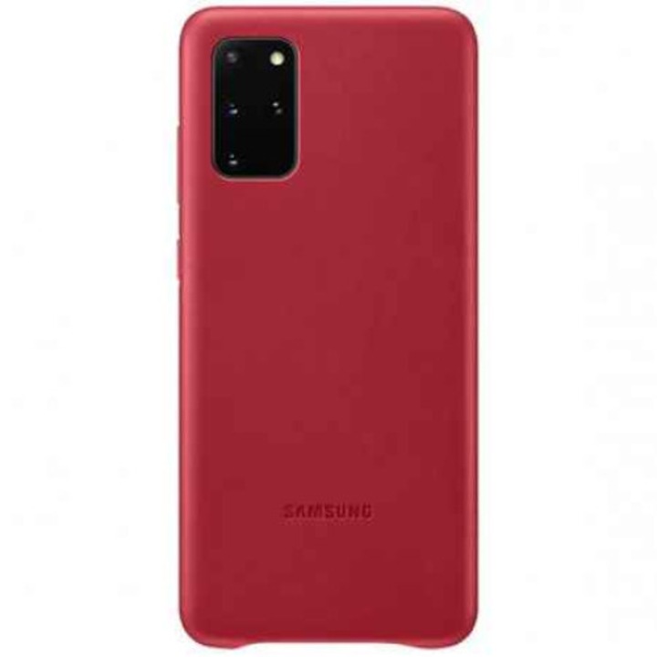 Кейс за Samsung Galaxy S20 Plus leather cover red case