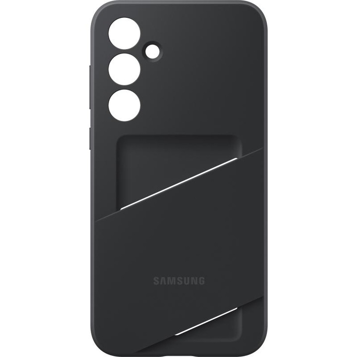 Заден защитен капак Samsung EF-OA356TBEGWW за Samsung Galaxy A35 5G A356, черен слот за карта