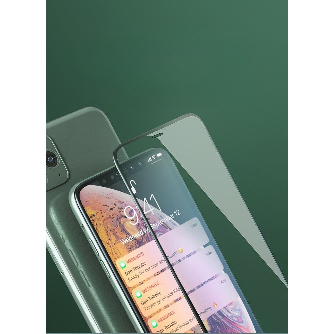 Folie de Protectie, Flippy, pentru iPhone 15 Plus, Full Cover, Ceramics 9D, Anti-soc, Anti-amprenta, Margini Negre, Transparent