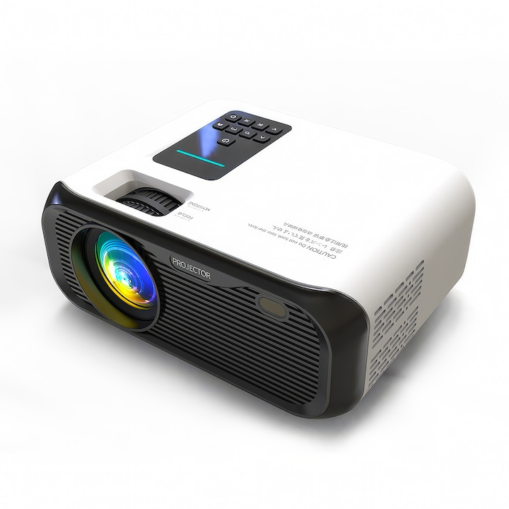 Videoproiector D10S, 4K, 4000 ANSI lumeni, 1920x1080px, 40-120 inch