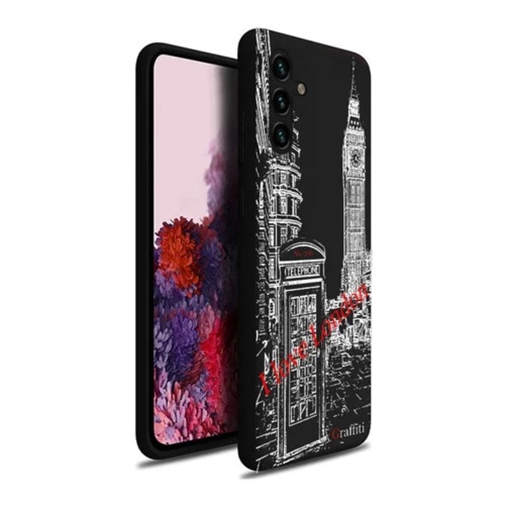 Telefontok Samsung Galaxy A55 5G - Graffiti No.200 mintás szilikon tok