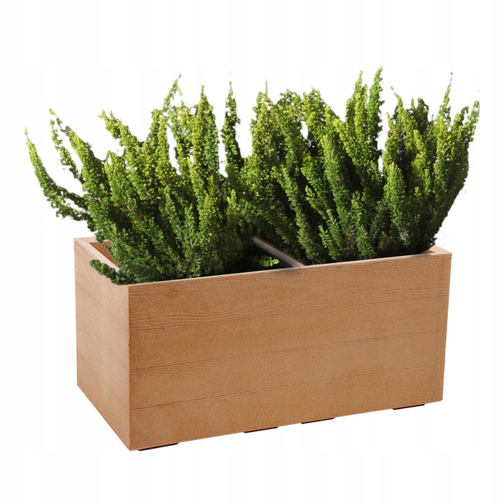 Ghiveci dreptunghi Lamela Karo Wood LA885-38 80x40x40cm, Wood