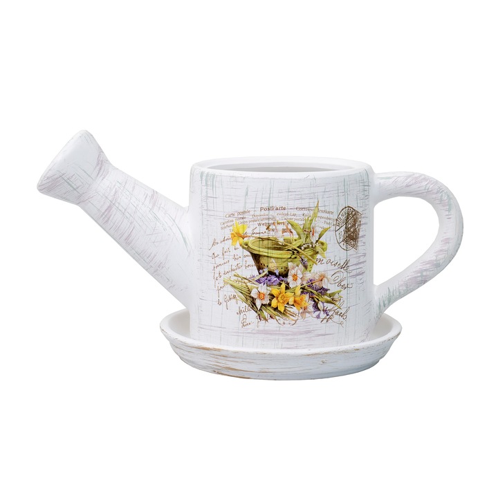 Stropitoare pentru flori din ceramica, model narcise, B.S.P. / CD4530_1