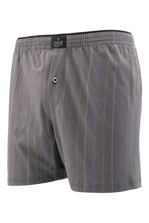 Boxer barbati, din bumbac, 2652-1 OTS, Gri inchis