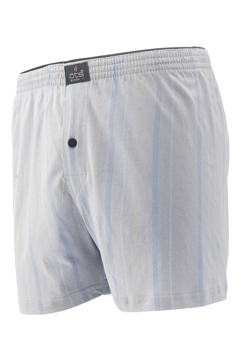 Boxer barbati, din bumbac, 2652-1, OTS - Gri deschis, XL