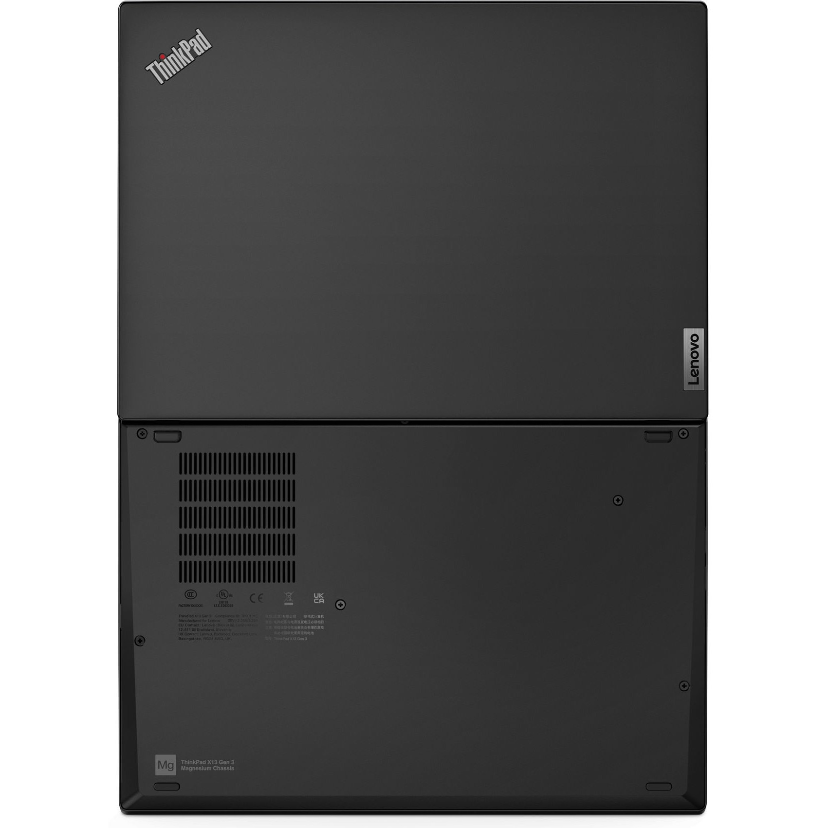 Laptop Lenovo ThinkPad X13 G3, 13.3" 1920x1200, AMD Ryzen 5 PRO 6650U, RAM DDR5, 256 GB SSD PCIe, Windows 11 Pro, Thunder Black