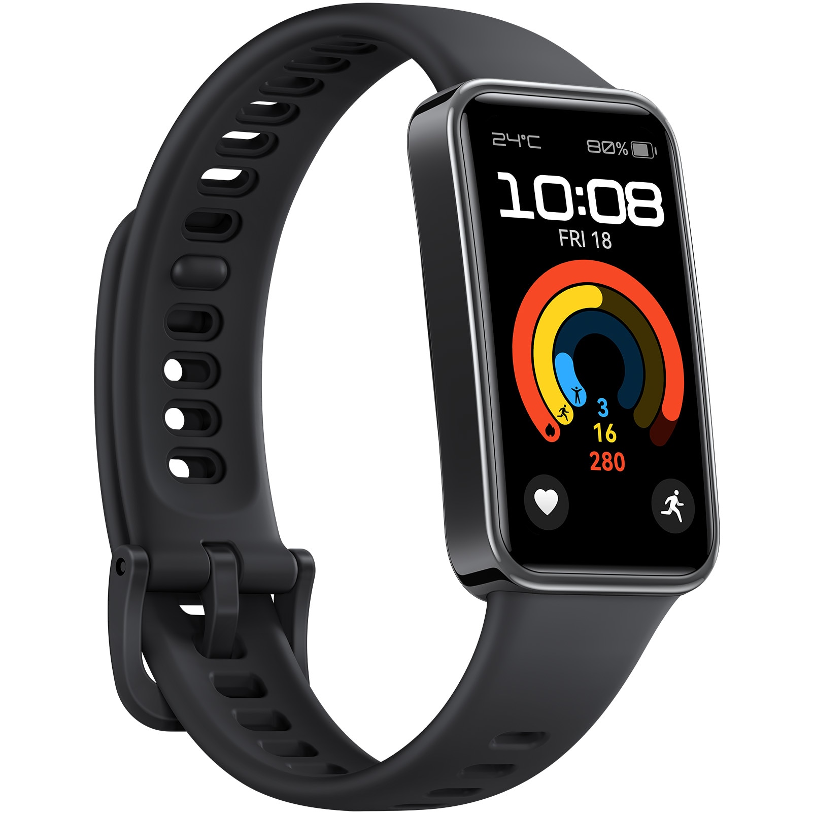 4 Pellicole In Vetro Temperato 9H Per Huawei Band 9/10 – Copertura 3D, Antigraffio E Senza Bolle, HD Trasparente
