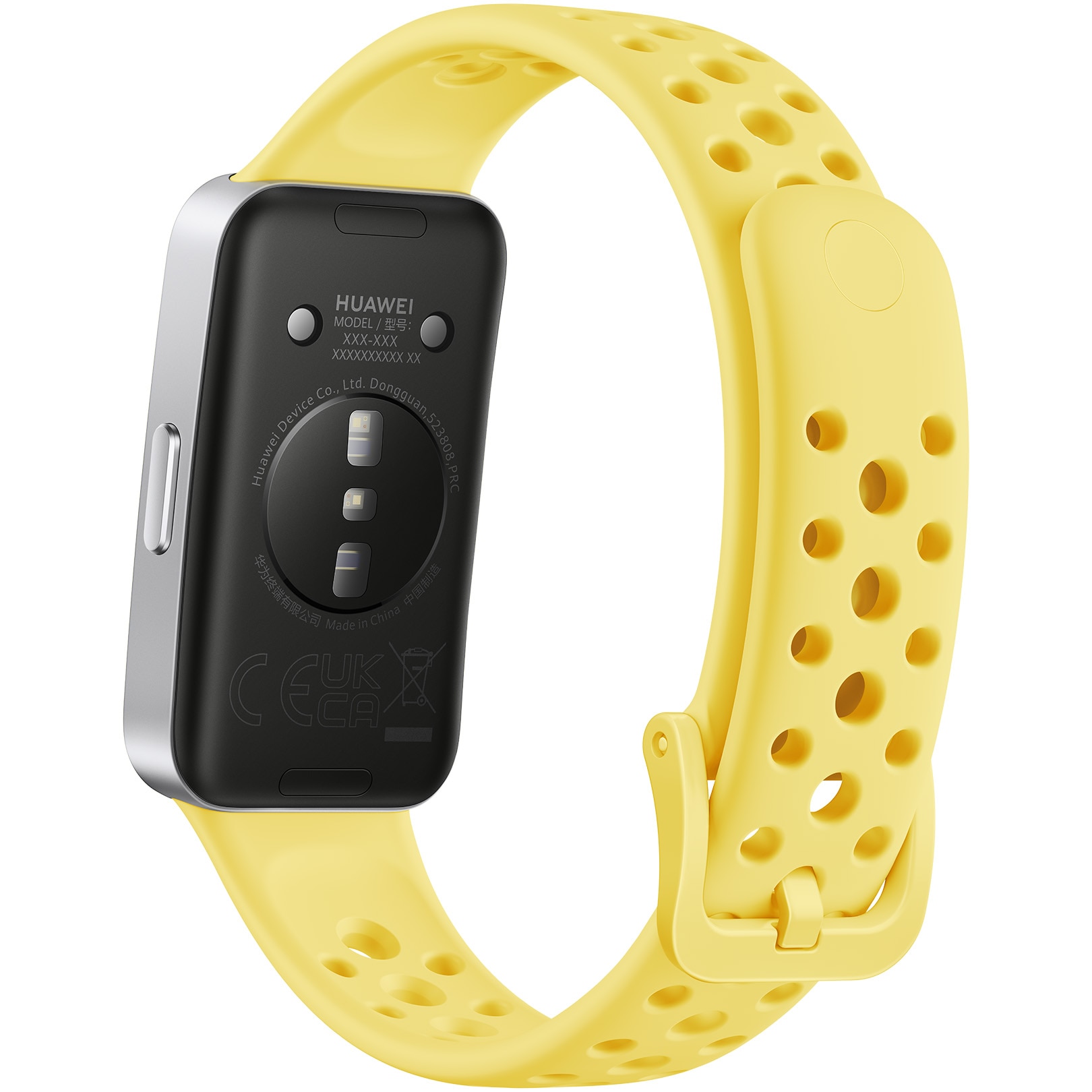 Фитнес гривна Huawei Band 9, Sliver Body with Lemon Yellow Fluoroelastomer  Strap - eMAG.bg