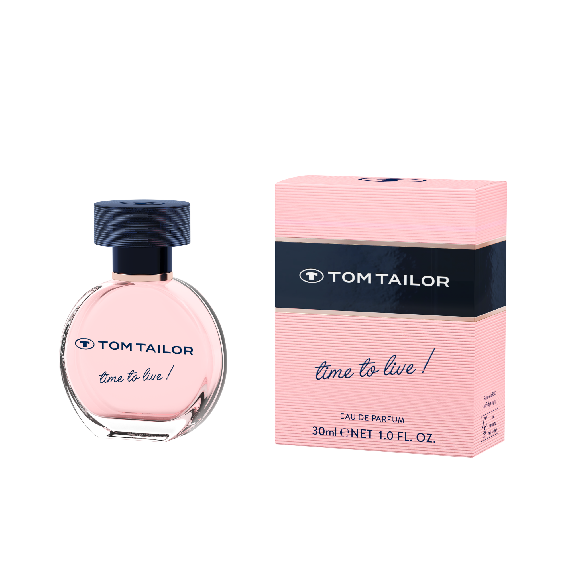Apa de parfum Time to Live!, Tom Tailor, 30 ml