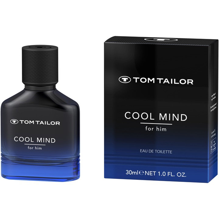 Apa de toaleta Cool Mind, Tom Tailor, 30 ml