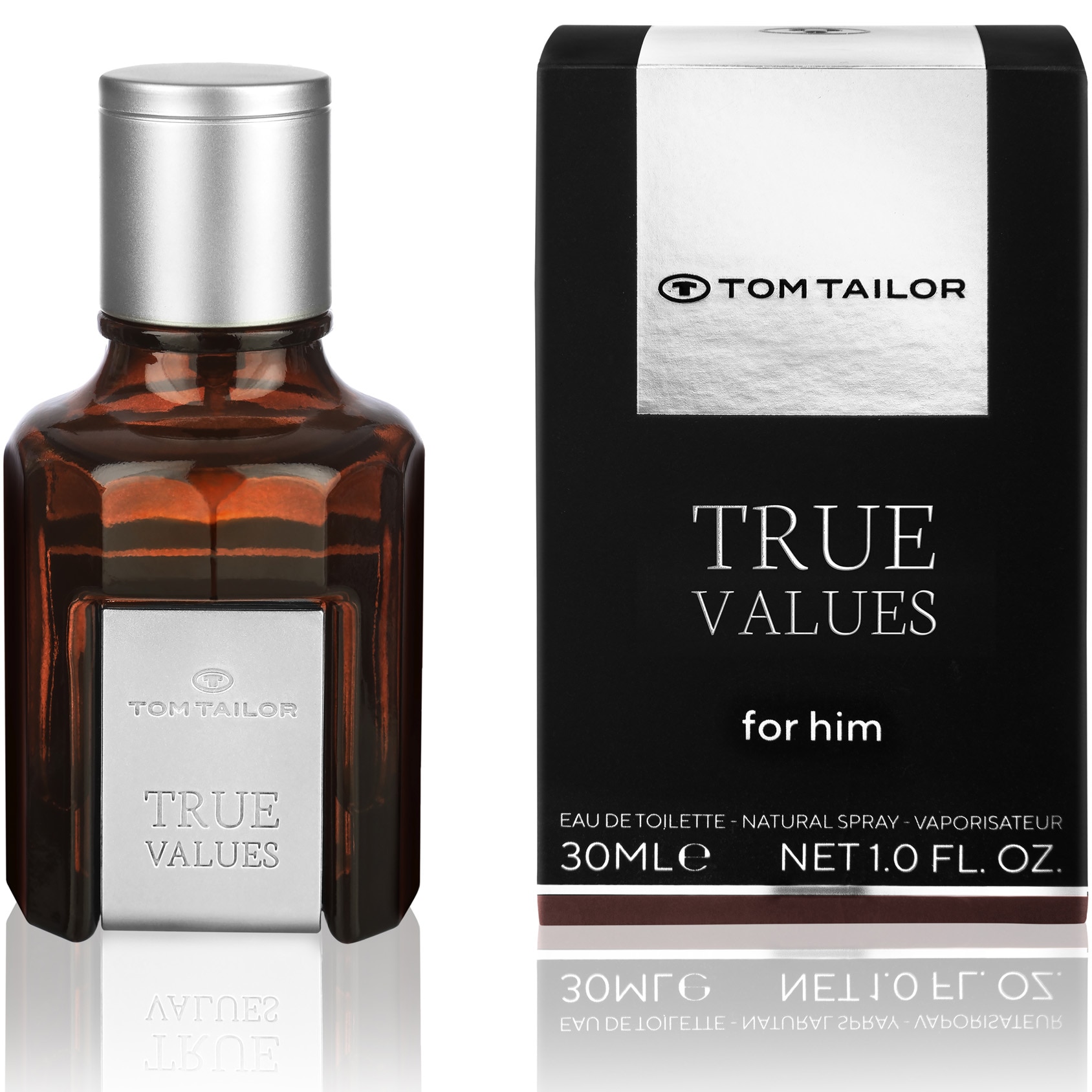 Apa de toaleta True Values for Him, Tom Tailor, 30 ml