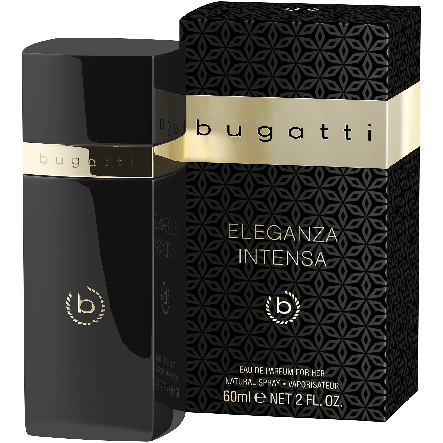 Apa de parfum Eleganza Intensa, Bugatti, 60 ml