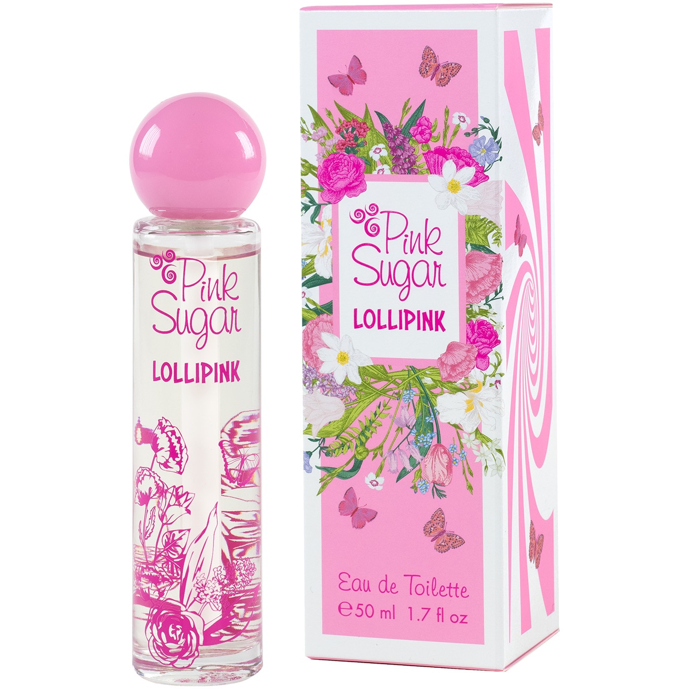 Apa de toaleta Lollipink, Pink Sugar, 50 ml