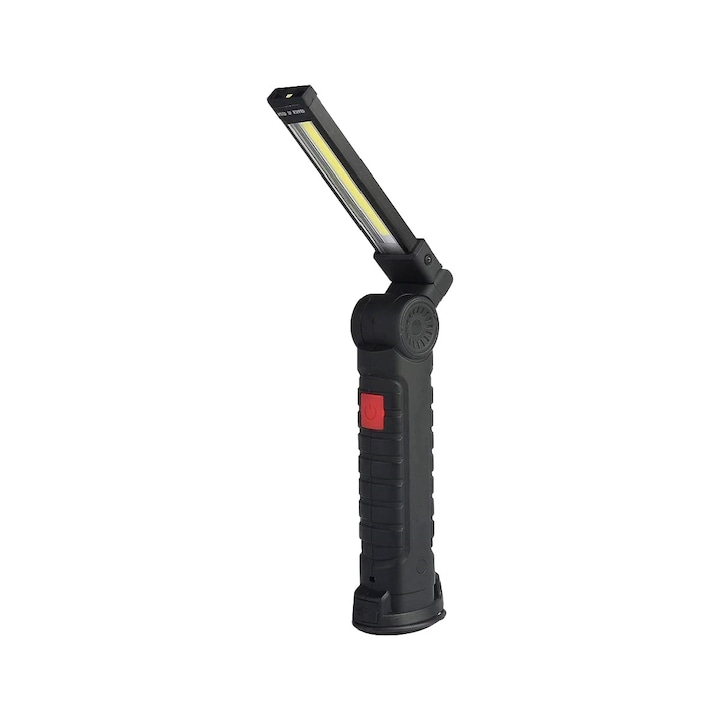 Lanterna KLAUS, LED, 3W, 350 lumeni, rece, cu magnet, 1800mAh