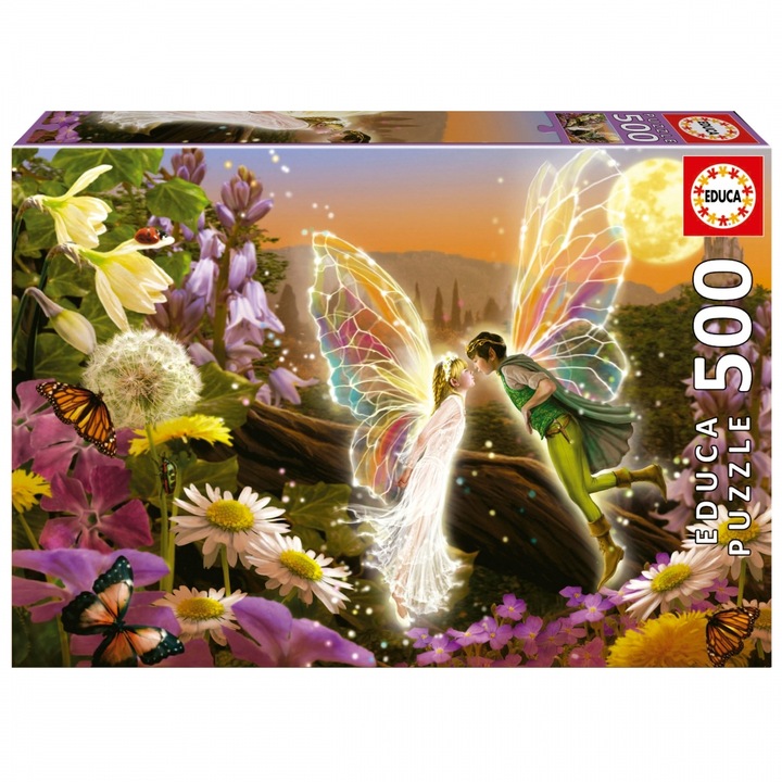 Puzzle Educa din 500 de piese - Sarutul