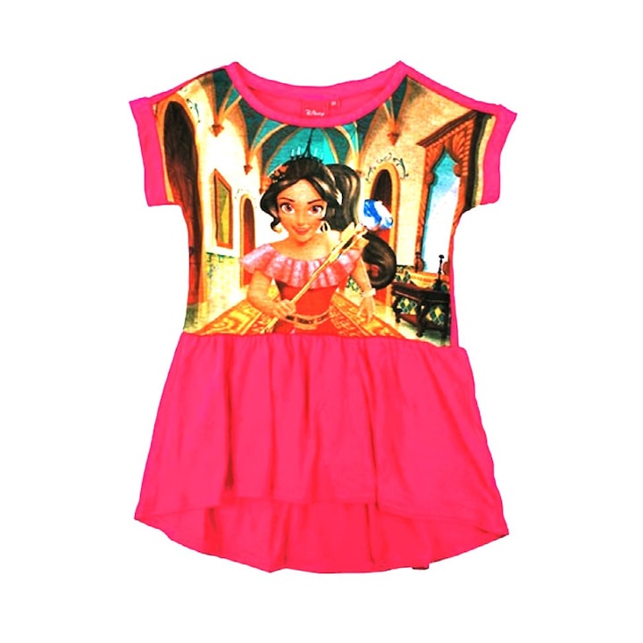 Детски рокли Елена, Disney Princess, ER1250, Памук, Червен, 4 години, 104 см