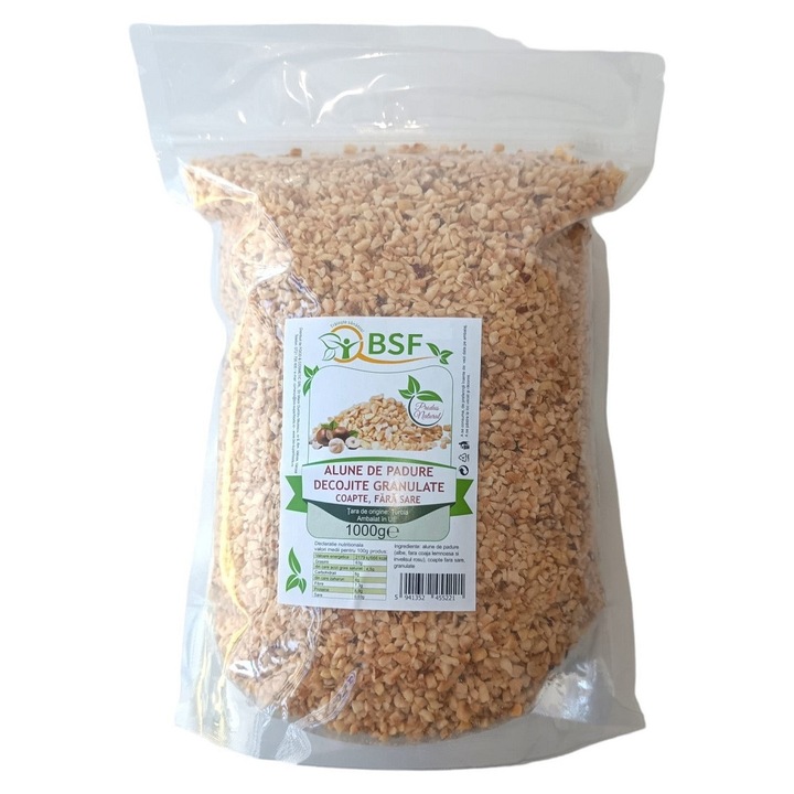 Alune de padure decojite granulate coapte fara sare 1Kg