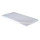 Pat Luk de o persoana 160x80 alb, complet cu sertar, saltea si cadru