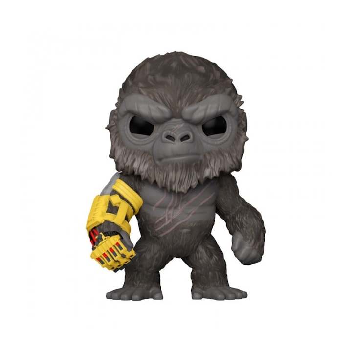 Фигурка Функо Поп, Годзила, Конг с механична ръка, Многоцветен, 10 cm