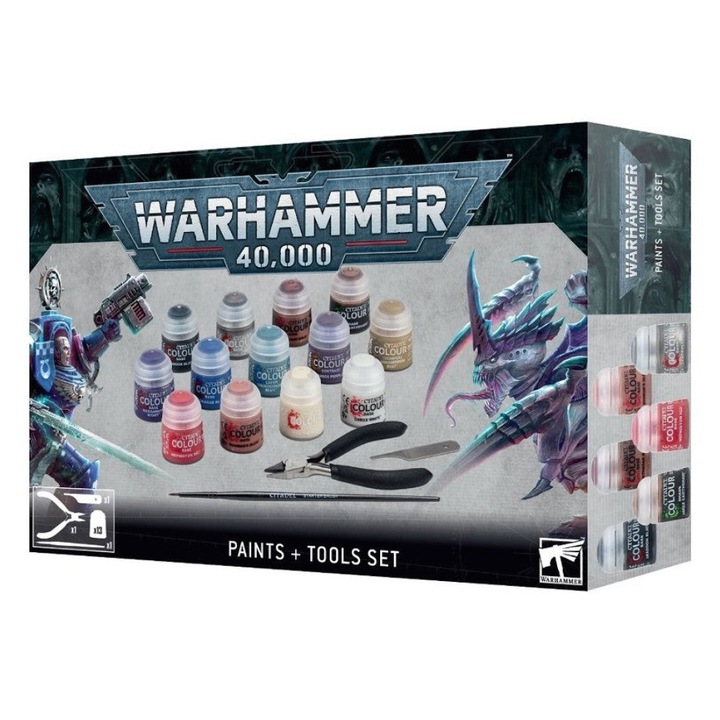 Szett Warhammer 40.000, Festékek, szerszámkészlet