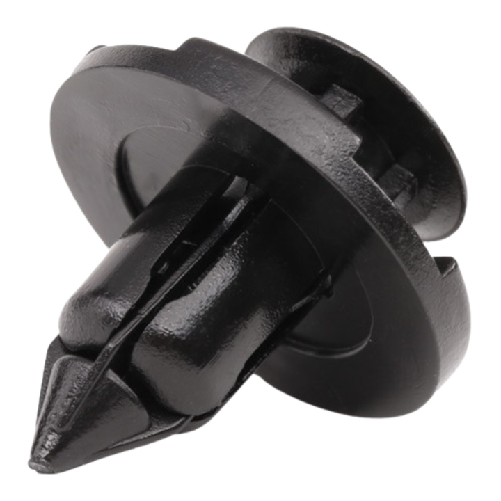 Set 10 bucati clipsuri fixare Romix, pentru Nissan, Mitsubishi, 8 x 8.8 mm, negru