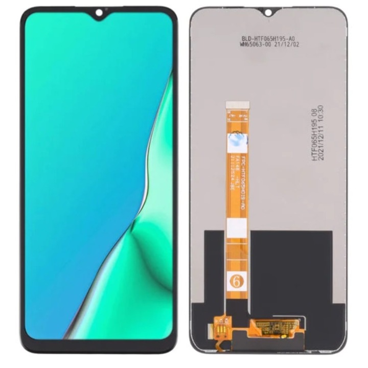 Display pentru Oppo A5 A8 A9 A11 A31 2020, Negru, LCD, Ecran Tactil, Best Quality