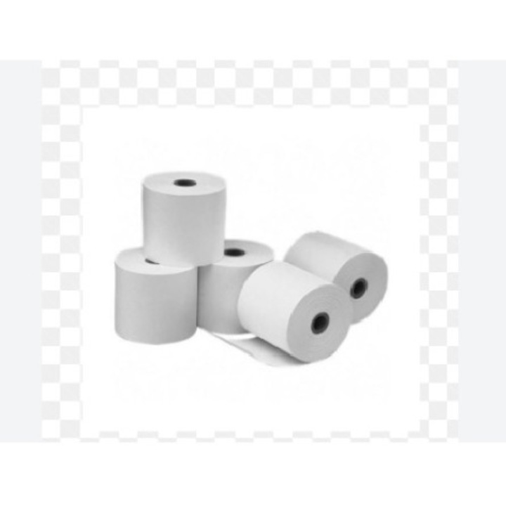 Role termice 57 mm x 25 m, pentru casa de marcat, 10 bucati/set