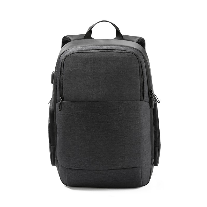 Rucsac laptop 15.6", business casual, cu buzunar antifurt, orificiu cabluri audio si port USB, VGOAL, 32х18x46, 5 cm, Negru
