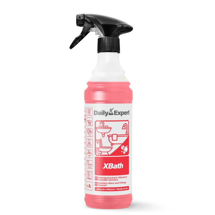 Detergent pentru obiecte sanitare, Daily Expert, 1000 ml