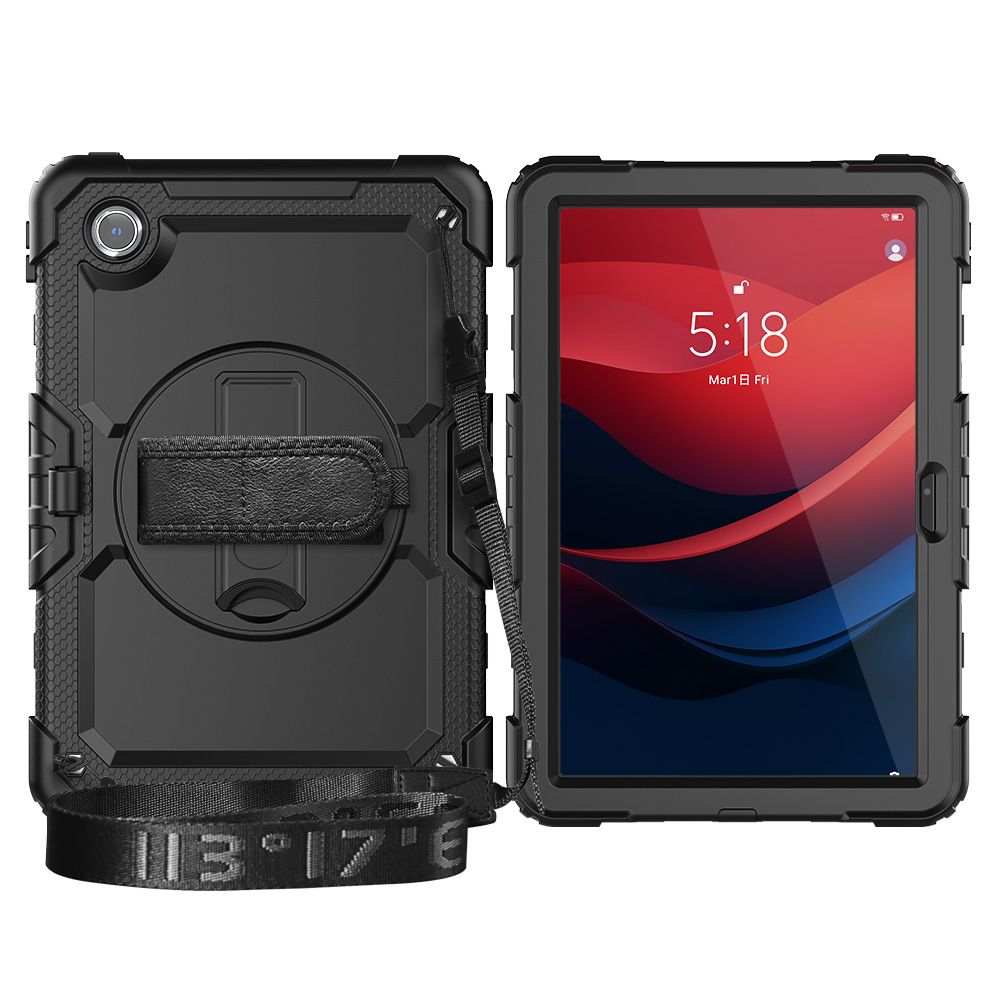 Carcasa 360 grade TECH-PROTECT Solid compatibila cu Lenovo Tab M11 / K11E 11 inch Black