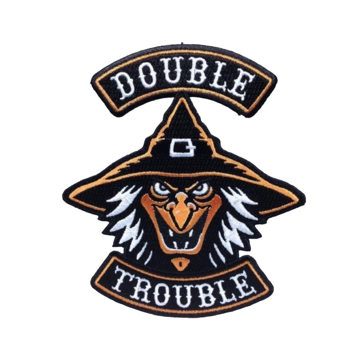 Petic textil Double Trouble, 25 cm x 22 cm, INOVATIX