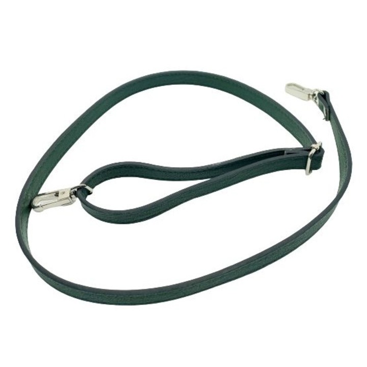 Curea cu carabine pentru geanta verde inchis